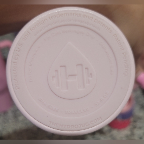 HydroJug Pink Water Bottle - Picture 3 of 3